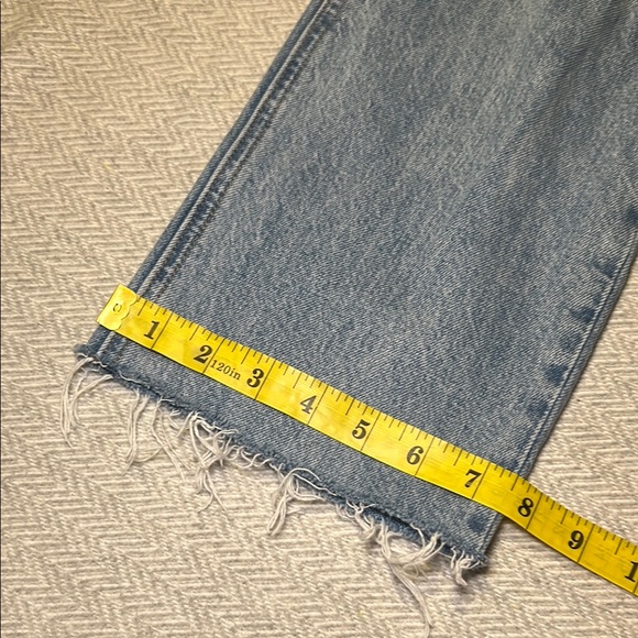 Denim Forum High Rise Jeans in Light Blue - Picture 8 of 11